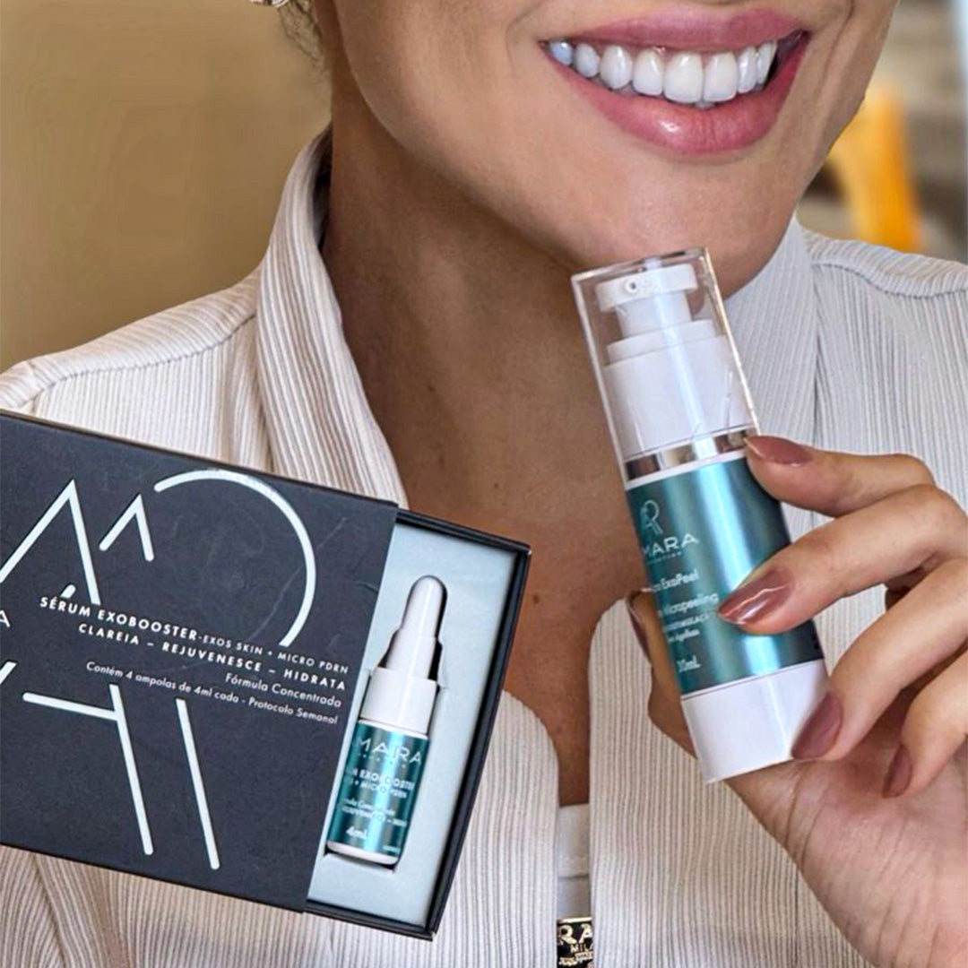 Kit Start Inteligente – Micro ExoPeel + 2 Ampolas ExoBooster