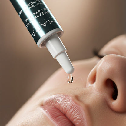 ExoBooster – 2 Ampolas Sérum Antienvelhecimento com Exossomos, PDRN e Peptídeos
